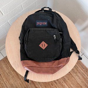 Jansport Classic Backpack w/ Leather